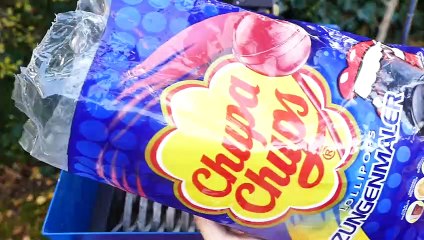 SHREDDING 100 CHUPA CHUPS LOLLIPOP