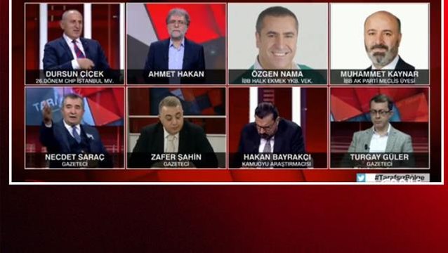 Canlı yayında Halk Ekmek kavgası! AK Partili ismin Kurgudur sözleri CHP'lilerden büyük tepki