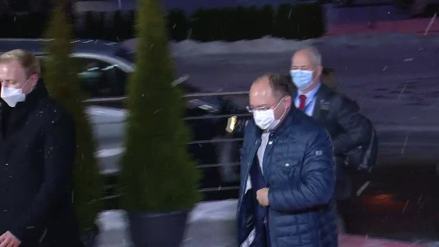 Romanian Foreign Affairs Minister arrives at the ATTA Convention Centre for the meeting of NATO Foreign Affairs Ministers in Riga (Day 2)