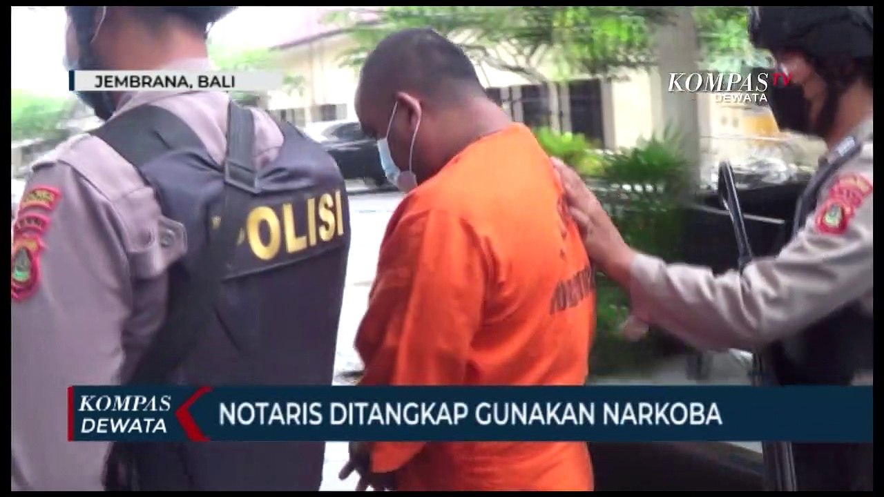 Notaris Ditangkap Gunakan Narkoba