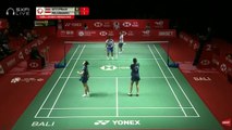 Greysia Polii/Apriyani Rahayu vs Jongkolphan Kititharakul/Rawinda Prajongjai World Tour Finals 2021