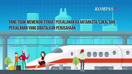 Simak! Aturan Baru Pengembalian Biaya Tiket Kereta Api