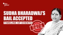 UAPA Accused Sudha Bharadwaj Gets Bail After 3 Years | Here's the Story of Her Incarceration