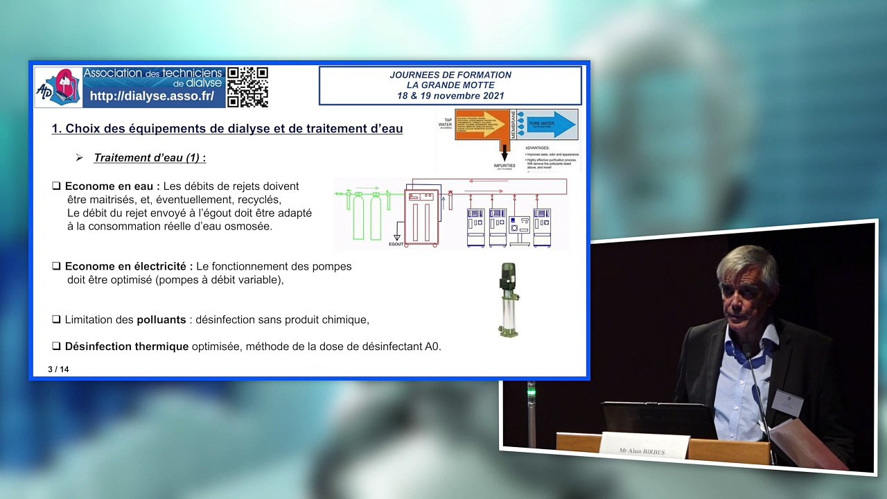 Recommandations pour la création ou la rénovation d’un centre de dialyse. A. Birbès