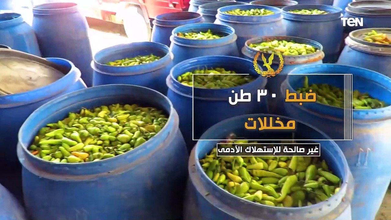 «شرطة التموين» تضبط 134 طن منتجات فاسدة و45 ألف...