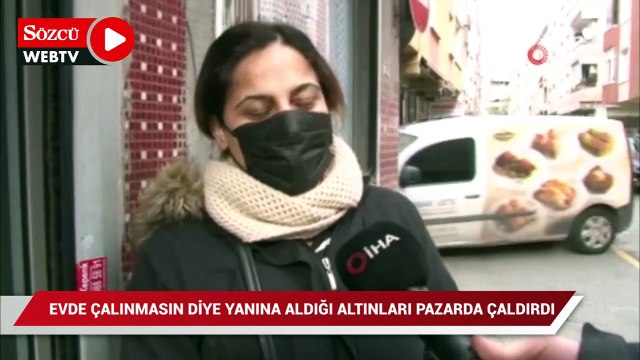 Bankaya yatırmak için yanına aldığı 90 bin liralık altını, semt pazarında çaldırdı