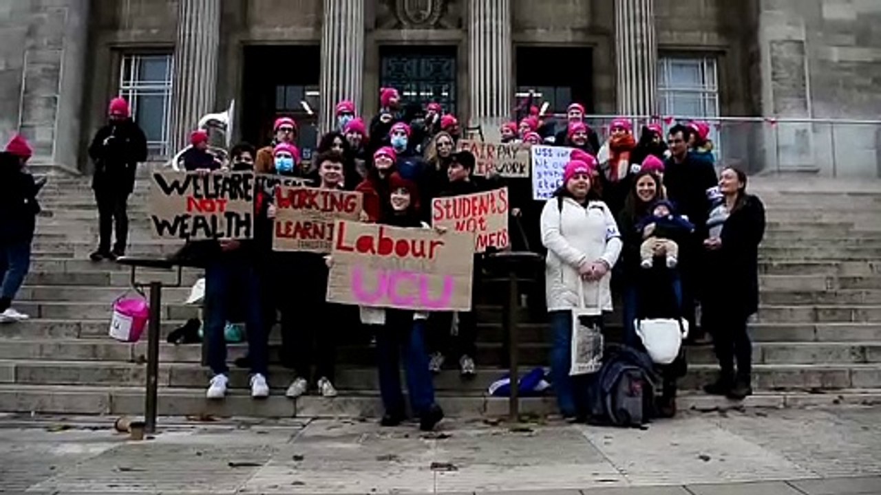 Leeds University protest