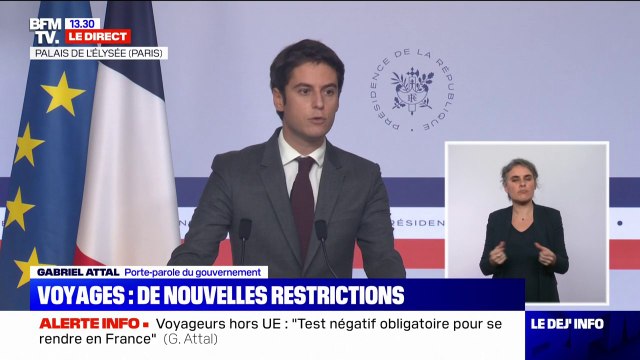 Gabriel Attal sur le variant Omicron: Il y aura très probablement des cas dans les prochaines heures