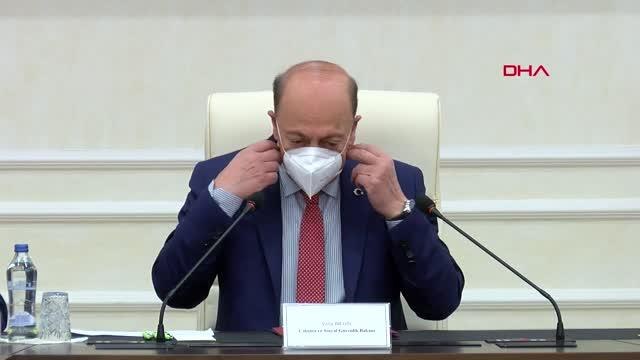 Son dakika gündem: Asgari Ücret Tespit Komisyonu, Sosyal Güvenlik Bakanı Vedat Bilgin başkanlığında toplandı