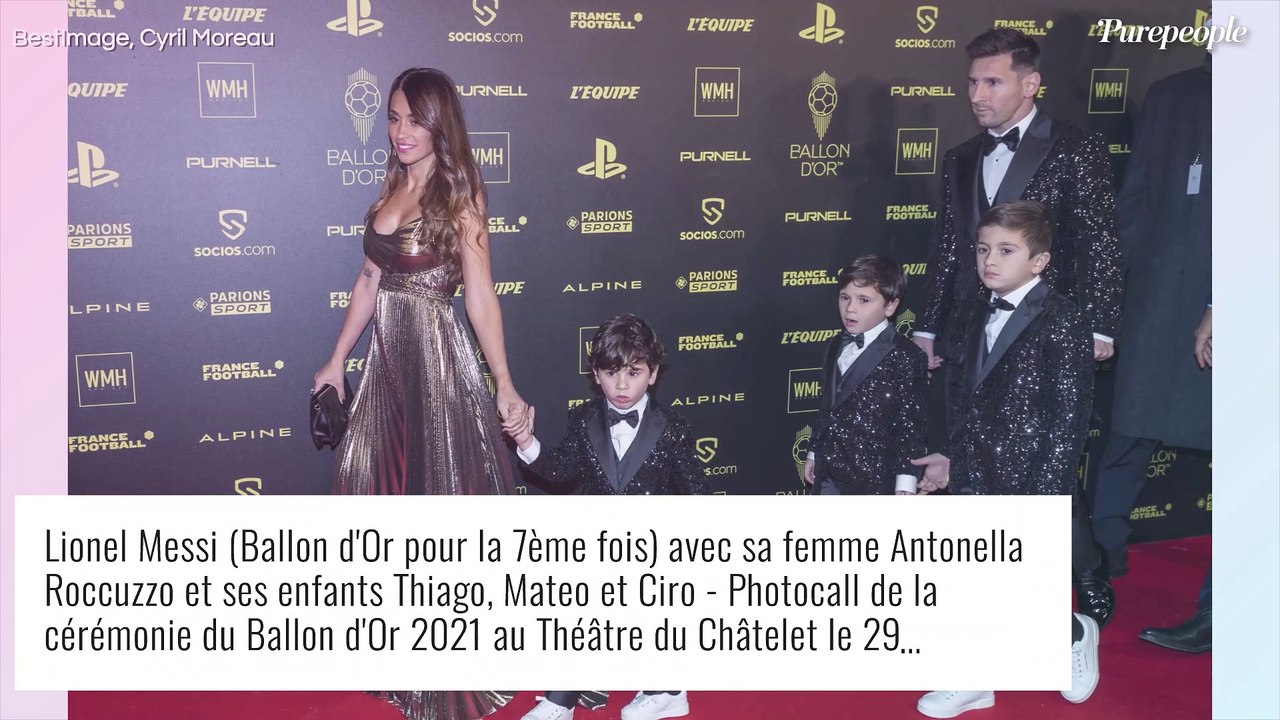 Lionel Messi et son 7ème Ballon d'or : le beau message d'Antonela, fière de son mari