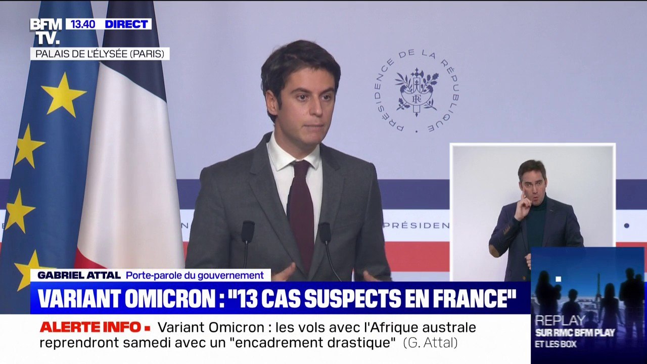 Gabriel Attal: "Nous rouvrons des centres de vaccination (...) des créneaux vont être remis sur les plateformes"