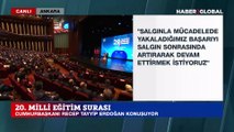 Cumhurbaşkanı Erdoğan: Kadrolu ile sözleşmeli öğretmen ayrımını kaldırıyoruz