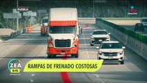 Rampas de frenado: salvan vidas, pero usarlas tienen un alto costo