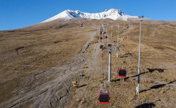 ERCİYES'TE HEDEF 5 BİN YATAK KAPASİTESİ