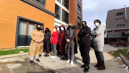 Lüks rezidans lodos nedeniyle hasar gördü: Daire sakinleri müteahhite tepki gösterdi