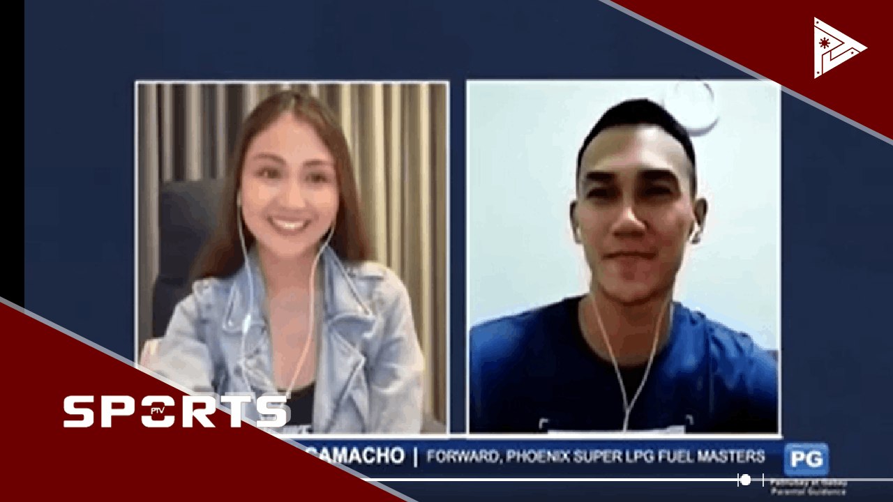 Panayam ng PTV Sports kay Simon Camacho, forward, Phoenix Super LPG Fuel Masters