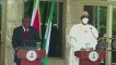 Buhari receives South Africa’s President Ramaphosa amid Omicron COVID-19 concerns