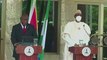 Buhari receives South Africa’s President Ramaphosa amid Omicron COVID-19 concerns