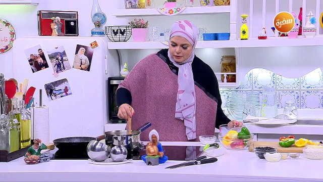 صينية قرنبيط بالبشاميل | نجلاء الشرشابي