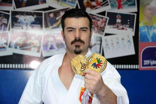 Dünya Şampiyonu engelli karateci, gözünü olimpiyatlara dikti