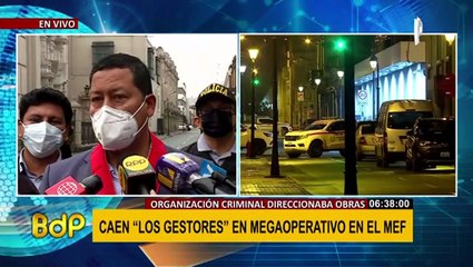 Caen “Los Gestores” en megaoperativo de DIVIAC en el MEF