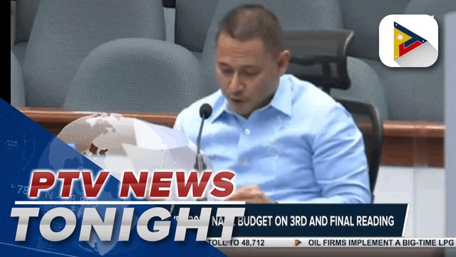 Senate approves 2022 nat'l budget on 3rd and final reading