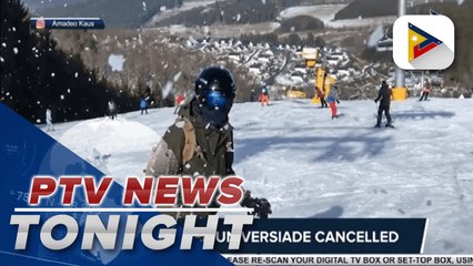 30th Winter Universiade cancelled | via Khay Asuncion