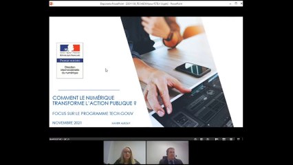 [Conférence] Comment le numérique a transformé l’action publique ? Focus sur le programme TECH.GOUV