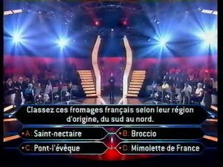 Qui veut gagner des Millions - 26/08/2004 - Marie (Gagnante du Million) : Un Moment Historique dans l'Émission de Quiz !