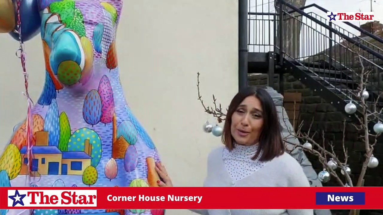 The Star Bear's new home  at the Corner House Nursery