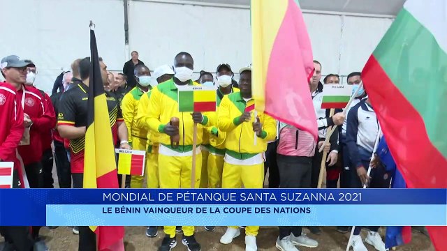 Championnats du monde de pétanque 2021 : le Bénin vainqueur de la coupe des nations