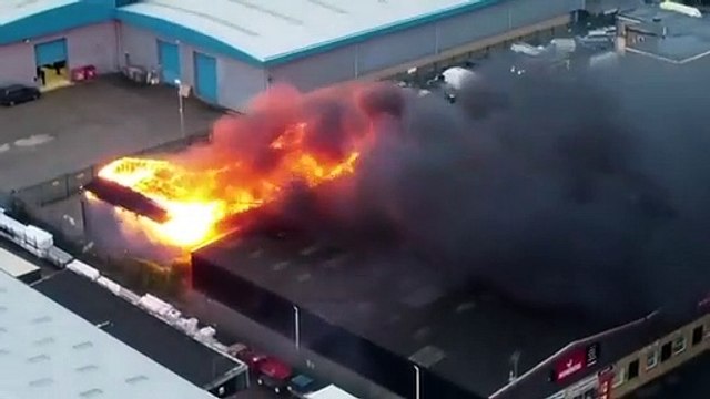 Huge blaze off St James Mill Road
