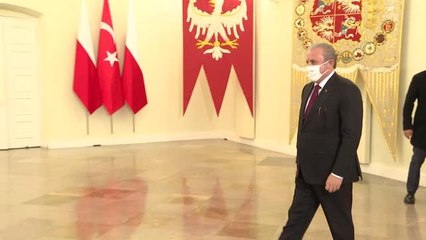 Son dakika: TBMM Başkanı Şentop, Polonya Cumhurbaşkanı Duda tarafından kabul edildi