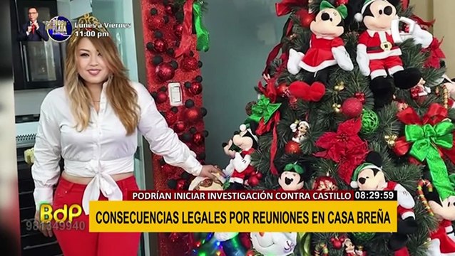 Reunión de Castillo en Breña: ¿qué consecuencias legales se iniciarían por este hecho?