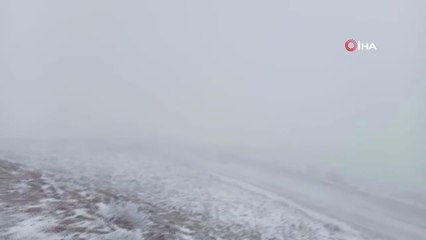 Şuhut'ta kar sevinci