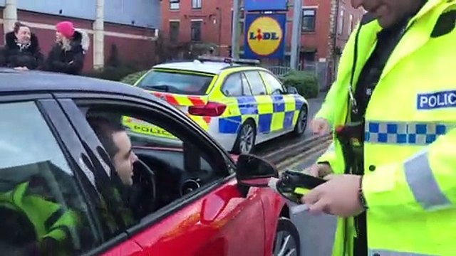 Drink and drug-driving campaign launch in Preston