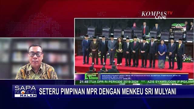 Wakil Ketua MPR Sebut Ada 2 Alasan yang Buat Pimpinan MPR Kecewa Kepada Menkeu Sri Mulyani