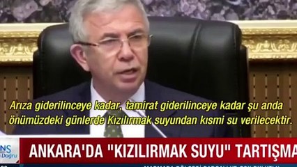 Download Video: Mansur Yavaş yine kendisi ile çelişti! 'Hani Kızılırmak suyu zehirliydi?'