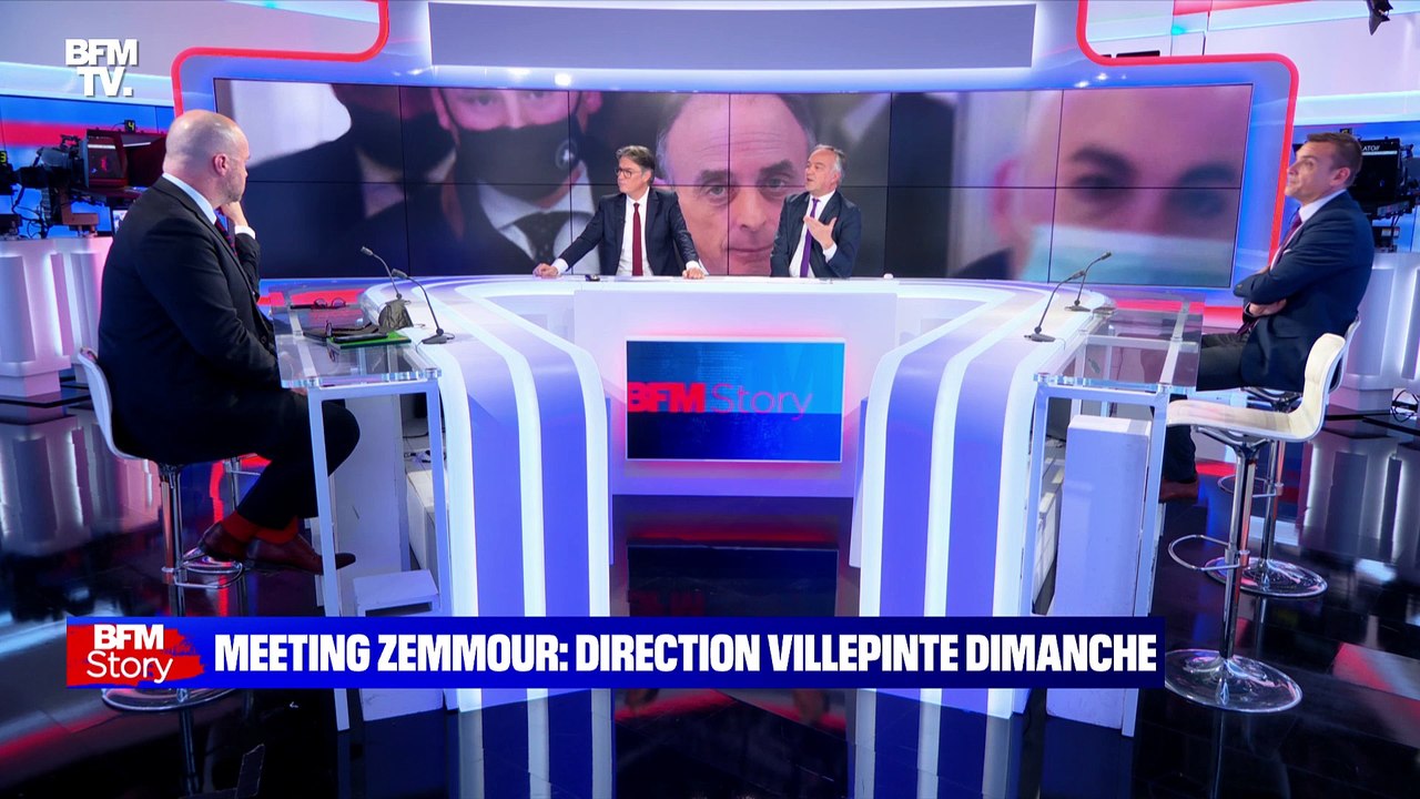 Story 2 : Le meeting d'Eric Zemmour déplacé à Villepinte - 01/12