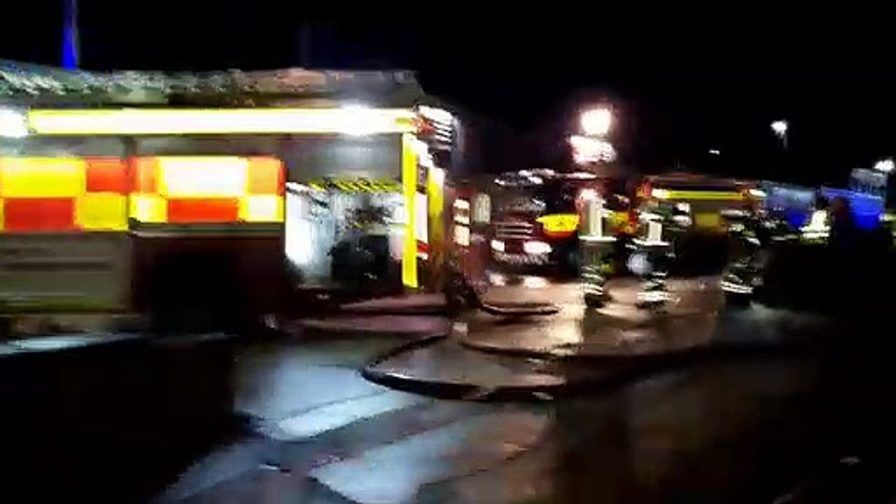 Blaze under control at Northampton fire