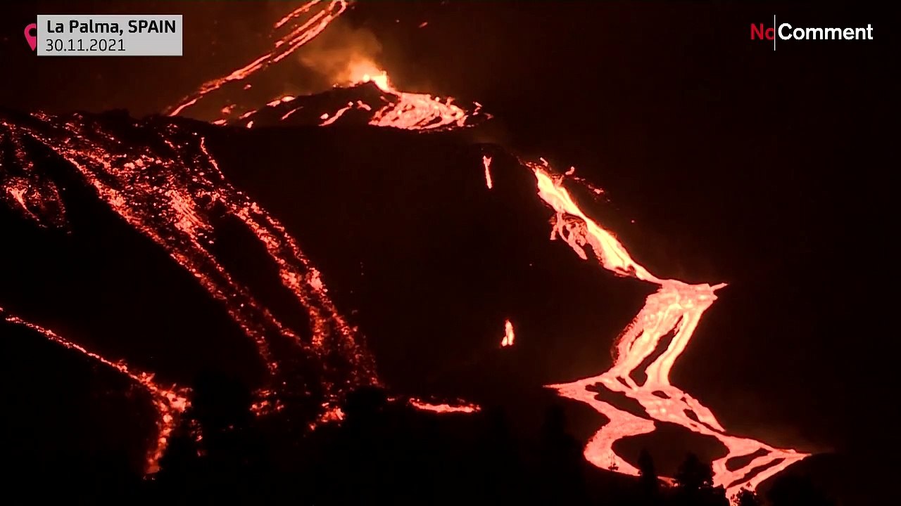 Der Berg bricht auf