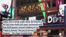 Adele Announces 2022 Las Vegas Concert Residency