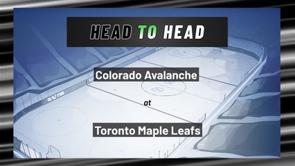 Toronto Maple Leafs vs Colorado Avalanche: Moneyline