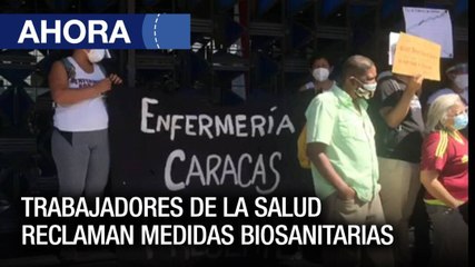 Trabajadores de la salud reclaman medidas biosanitarias - #01Dic - Ahora