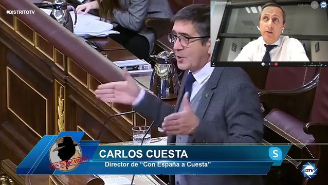 Carlos Cuesta: Cada oveja con su pareja, quien manda en España es ERC, Bildu y podemos