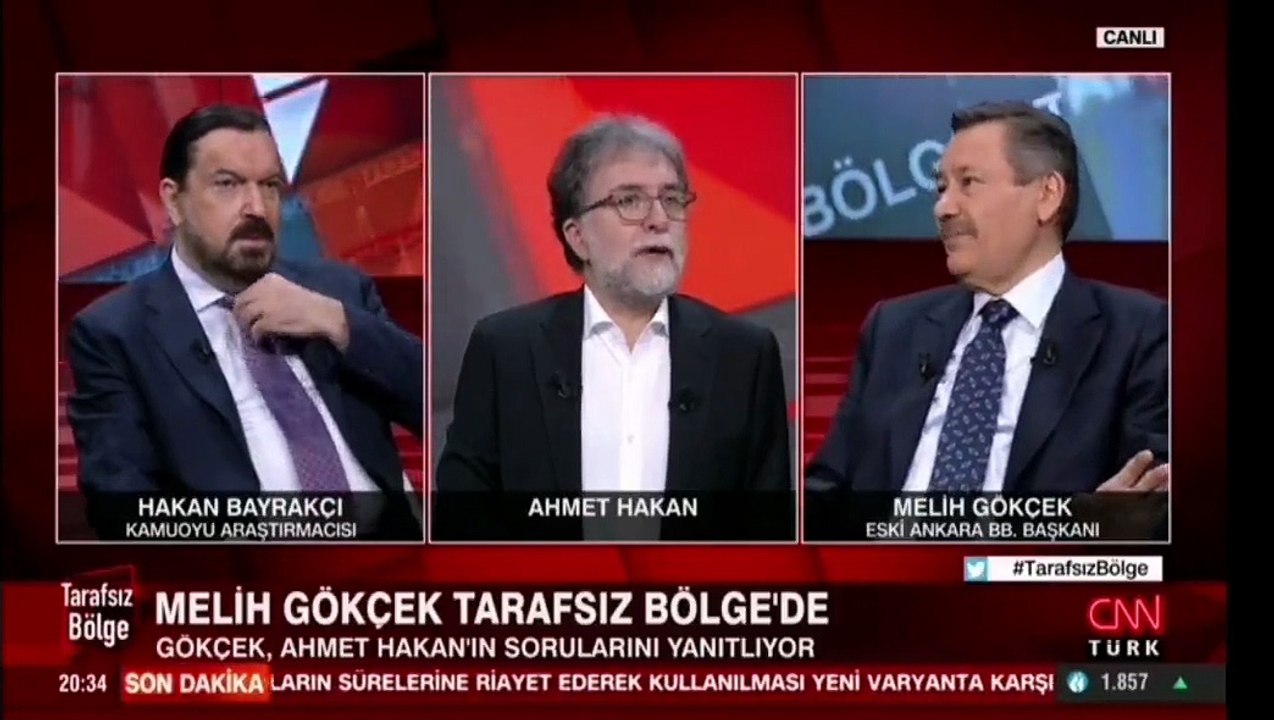 Melih Gökçek'ten ortalığı karıştıracak FETÖ itirafı! Ahmet Hakan, Hakan Bayrakçı şok oldu...