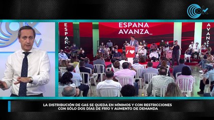 La distribución de gas se queda en mínimos y con restricciones con sólo dos días de frío y aumento de demanda