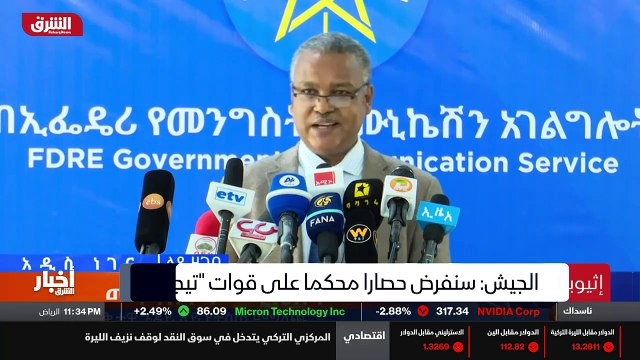 ...أهلا بكم من جديد . نتابع من اثيوبيا أعلن...