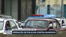 No Rio de Janeiro, um tiroteio numa das principais avenidas da cidade apavorou os motoristas.