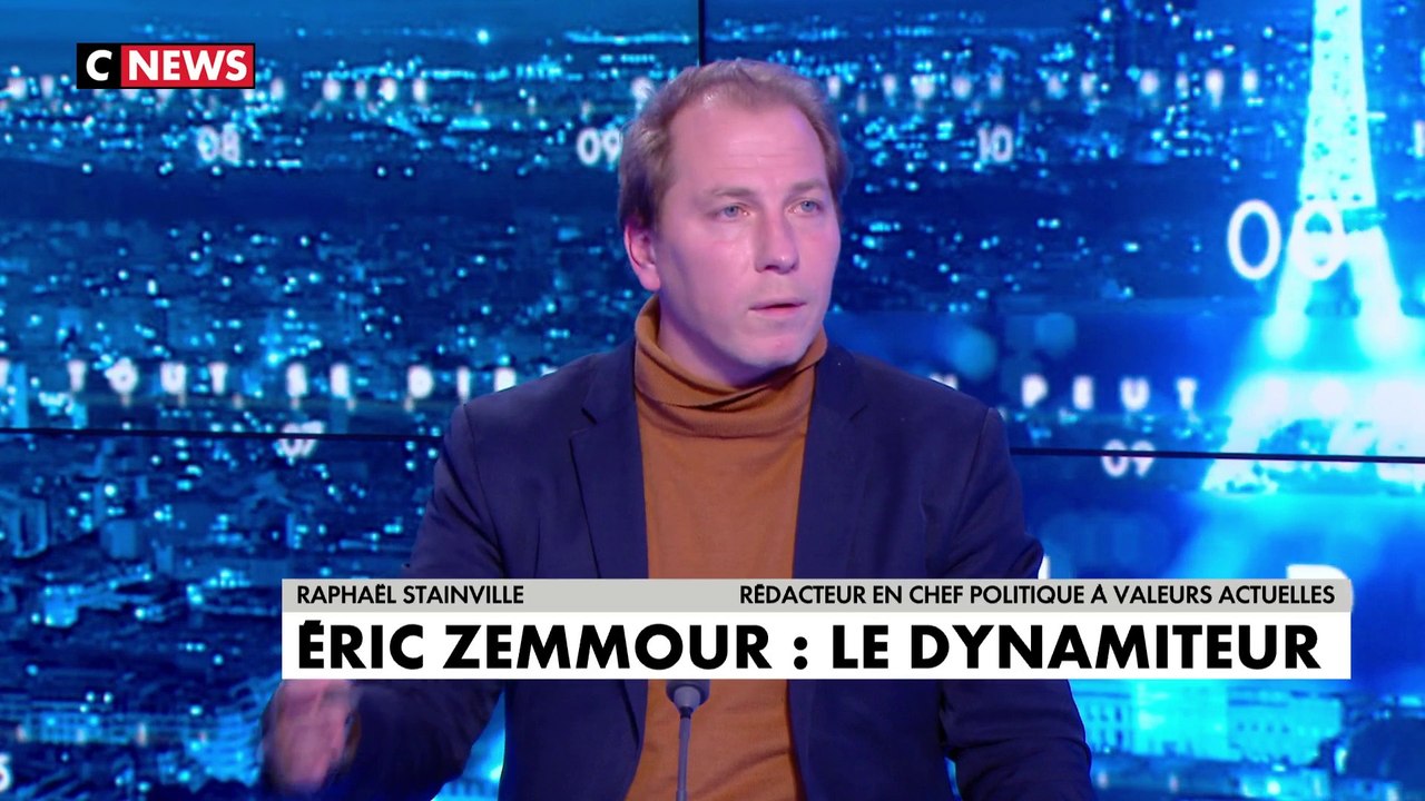 Raphaël Stainville : «Éric Zemmour à un poids politique depuis longtemps et l'émergence du phénomène Zemmour date de la télévision»